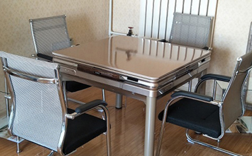 阿里全自动阿里阿里麻将机安装现场